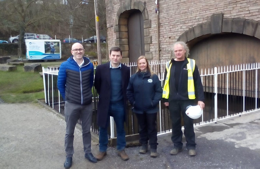 Robert Largan MP welcomes progress on preserving Whaley Bridge Transhipment Warehouse 