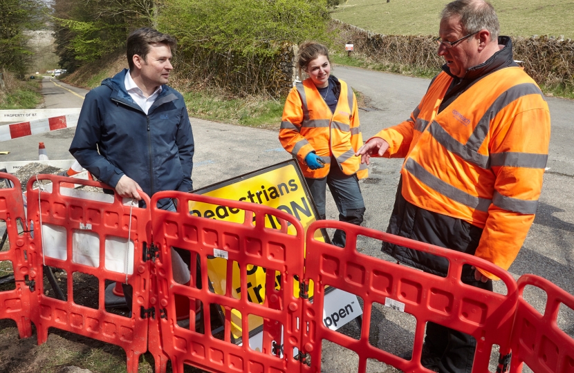 Robert Largan MP calls on Prime Minister to redouble efforts to support broadband rollout in High Peak