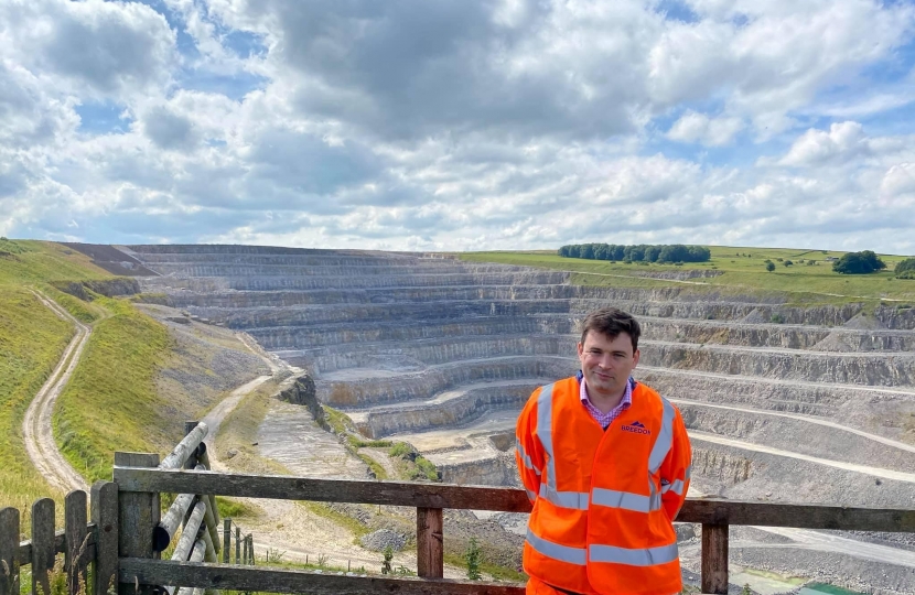 Robert Largan MP opens UK aggregates industry conference