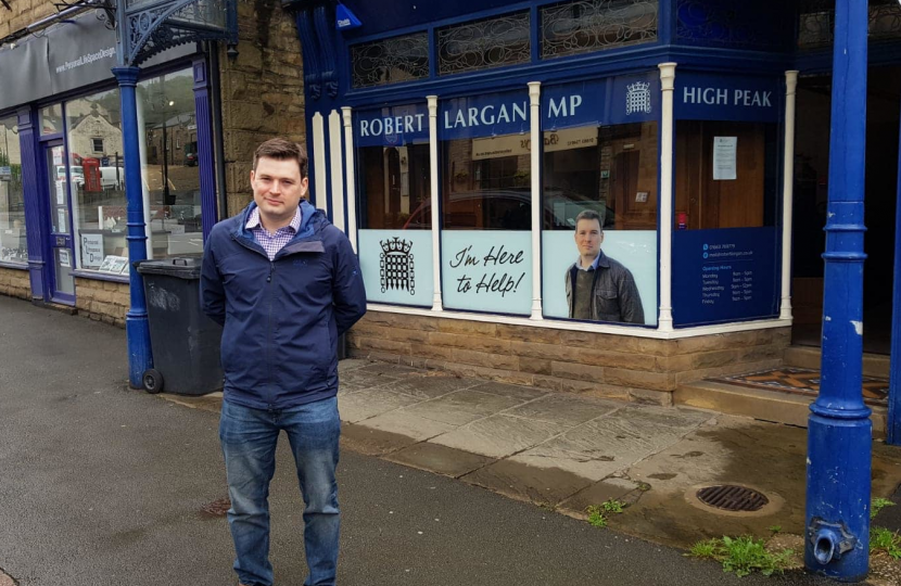 Robert Largan MP backs new strategy to revive High Peak’s high streets