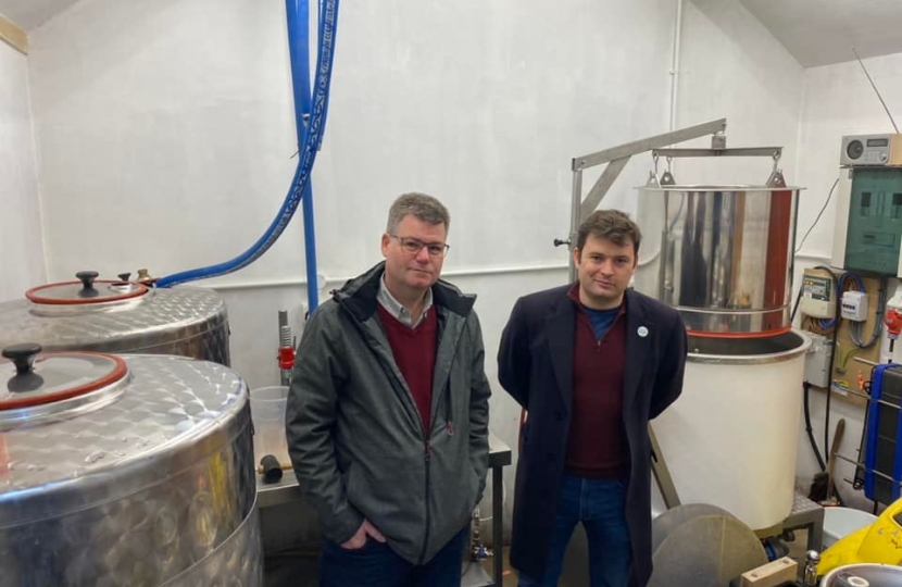 High Praise for the Chapel Brewing Company from High Peak MP