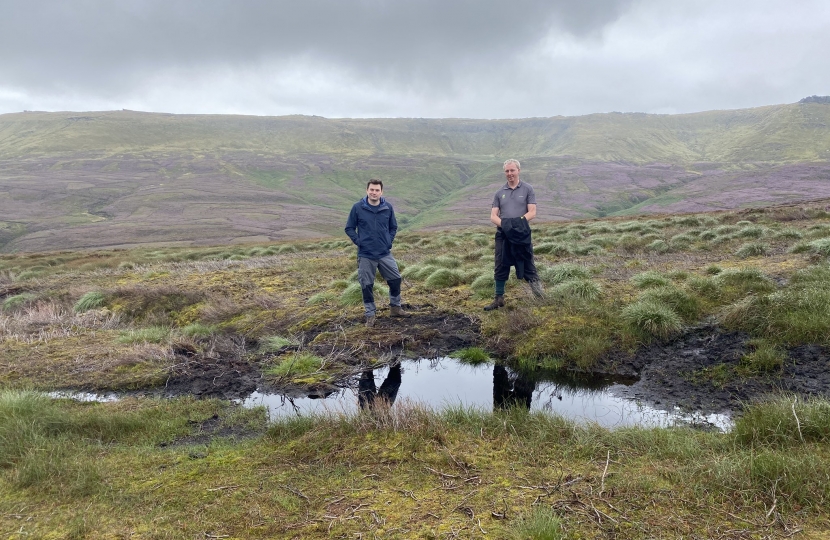 £935,000 in funding for peatland restoration in High Peak