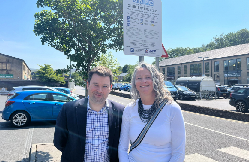  Robert Largan MP with Tanya Lloyd