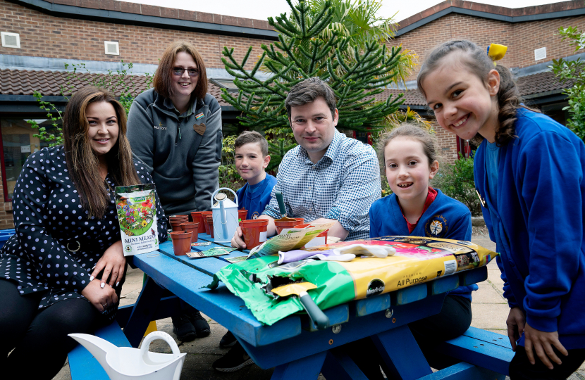 Robert Largan MP at Chapel Primary School