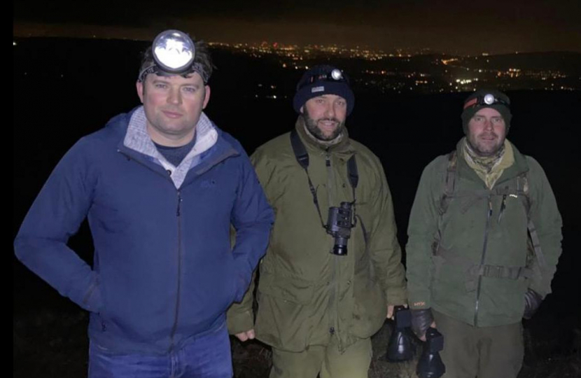 High Peak MP joins the Peak District Moorland Group to count mountain hares