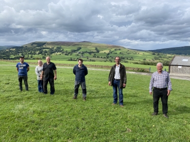 High Peak MP meets with Hope Valley farmers