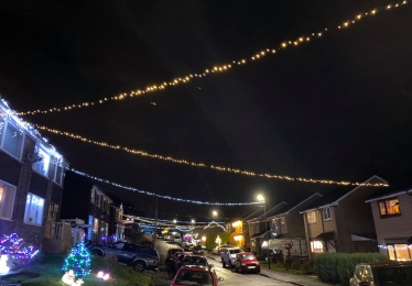 New Mills street wins Robert Largan MP's Best Decorated Street Competition