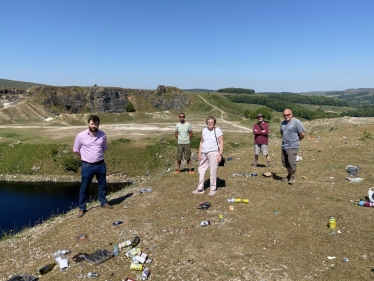 Local figures call for action on Buxton’s ‘blue lagoon’