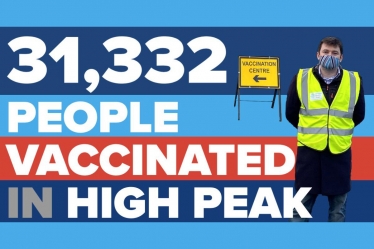 Robert Largan MP welcomes acceleration of vaccine rollout in the High Peak