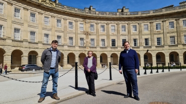 Cabinet Minister visits Buxton to discuss town centre regeneration