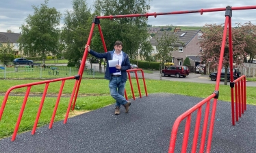 High Peak MP welcomes new pump track in Bankswood Park