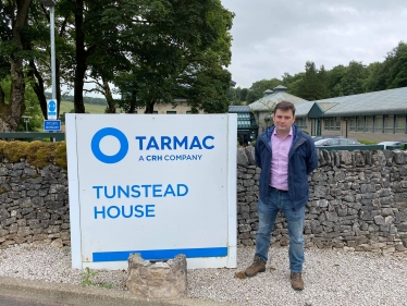 High Peak MP visits Tunstead Quarry in Buxton