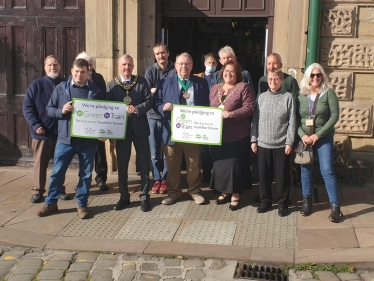 Robert Largan MP Go Green by Train