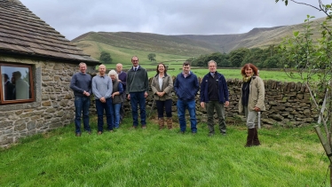 Robert Largan MP takes Minister to meet Hope Valley farmers and visit High Peak Bog