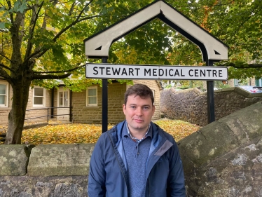 MP visits Stewart Medical Centre as Government announces more support for GPs