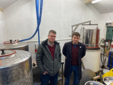 High Praise for the Chapel Brewing Company from High Peak MP