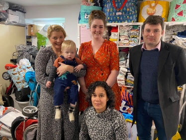 Buxton Baby Bank backed by Robert Largan MP