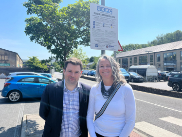  Robert Largan MP with Tanya Lloyd