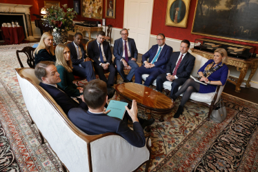 Robert Largan MP with HM Treasury Ministers