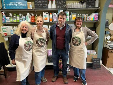 High Peak MP visits Chinley Co-operative