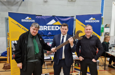 Robert Largan MP at the 2022 Job's Fair