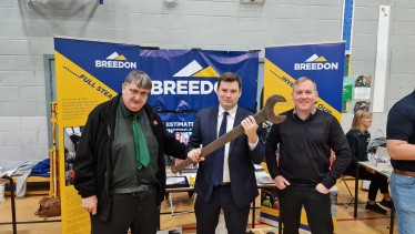 Robert Largan MP at the 2022 Job's Fair