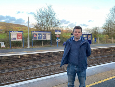 Robert Largan MP at Hope Station