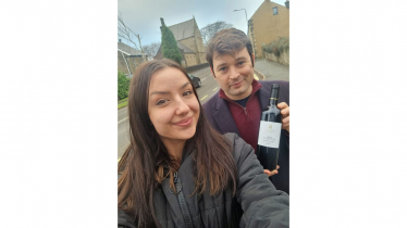 Robert Largan MP with local campaigner Maddy Howarth 