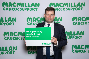 Robert Largan MP at MacMillan Event